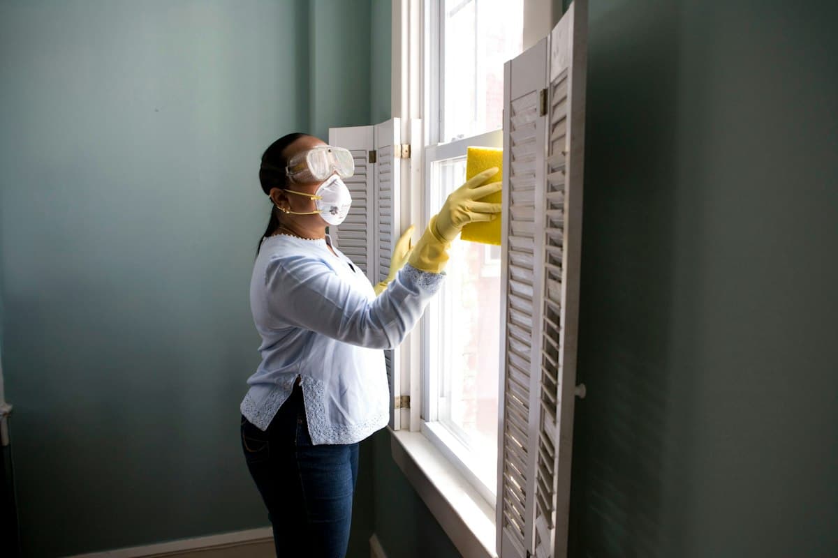 Cleaned home interior
